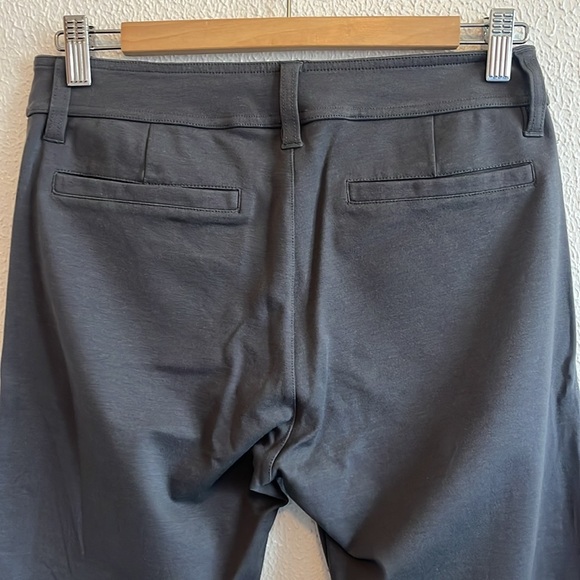 American Giant Pull on Straight Leg Pant Sz 8 Gray - Picture 5 of 8